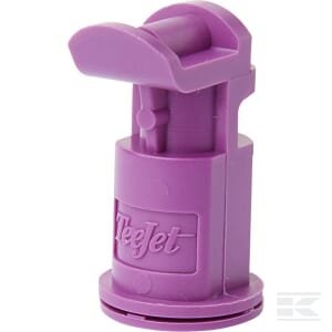 Dvigubas išleidimo antgalis AI3070 110° 025 violetinis plastikas TeeJet AI3070025VP