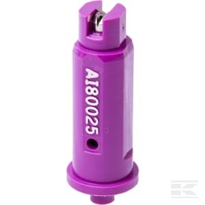Oro įpurškimo antgalis AI 80° 025 violetinis nerūdijantis plienas AI80025VS