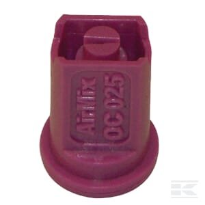 Oro įpurškimo antgalis AMOC 80° 025 violetinis plastikas Agrotop AMOC80025