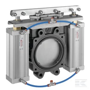 Kompaktiškas peilio vožtuvas 4" (pneumatinis) ARZO0101100561