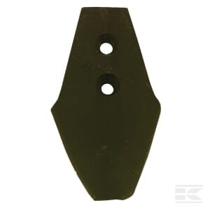 Kultivatoriaus smaigalys 255x110x10mm, grūdintas, plokščias, 2 skylės CP10050