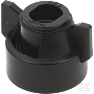 Antgalis cap, bayonet, SW11L, black, TeeJet CP114442A1CE