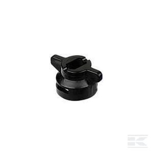 Antgalio dangtelis Hardi Black 8 mm CP233071CE