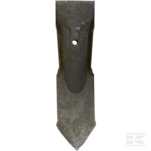 Kultivatoriaus smaigalys 300x75x10mm, lenktas, 1 skylė, tinka Horsch CP383C