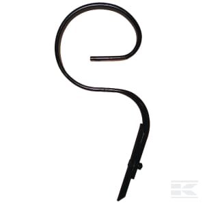 Spyruoklinis noragas 32x10x525mm tiesus su smaigaliu CP40