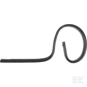 Spyruoklinis noragas 32x12x467mm tiesus be smaigalio CP43