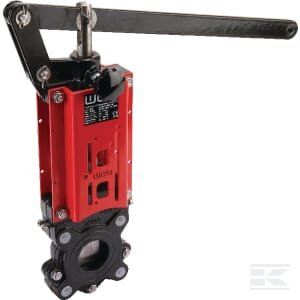 Peilio vožtuvas+svirtis DN 65 DN65VNBN