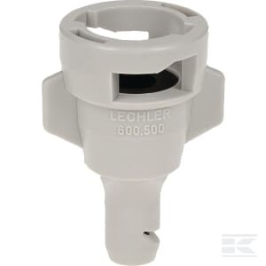 Trąšų antgalis FD 130° 06 pilkas plastikas Lechler FD06
