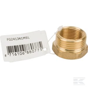 Žalvarinis reduktorius F 3/4" x M 1" FG241341MSL