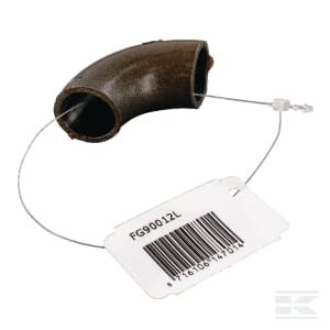 Privirinamas lenkimas 90° blck. 1/2" FG90012L