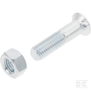 Plūgo varžtas + veržlė H0609390