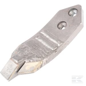 Kultivatoriaus smaigalys 246x80x20mm, grūdintas, lenktas, 2 skylių, tinka Kuhn H2212540CN