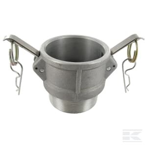 Camlock tipo B 2 1/2" išorinis sriegis aliuminis HCN100BAL063