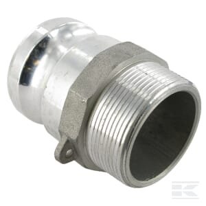 Camlock tipo F 2" išorinis sriegis aliuminis HCN100FAL051