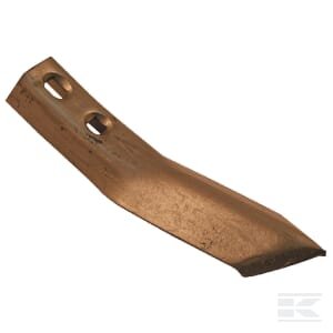 Kultivatoriaus smaigalys 285x75x6mm, lenktas, 2 skylių CP1048