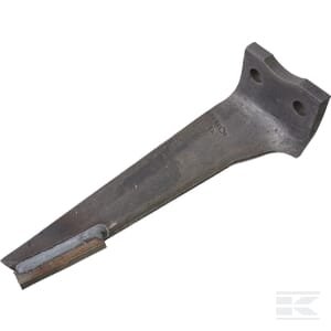 Variklinių akėčių noragai 2x karbido plytelės LH, ilgis 320 mm, tinka Howard, Kramp KE0503C2