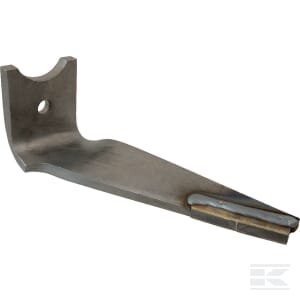 Variklinių akėčių noragai 2x karbido plytelės LH, ilgis 330 mm, tinka Maletti KE0739C2