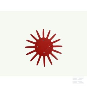 Pirštų ravėjimo diskas 370 Kietas MFW0003712