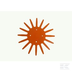 Pirštų ravėjimo diskas 370 Soft MFW0003710