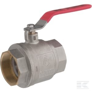 Rutulinis vožtuvas BSP 2x vidiniai 2 1/2", su nerūdijančia rankena KS212FKR