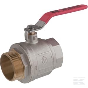 Rutulinis vožtuvas BSP vidinis/išorinis 2", su nerūdijančia rankena KS2MKR