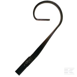 Vilkite noragą LH 45x10x580mm su smaigaliu, tinkamu Silowolf Kverneland KW111099028