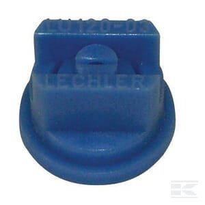 Plokščias ventiliatoriaus antgalis LU 120° 03 mėlynas plastikinis Lechler LU12003POM