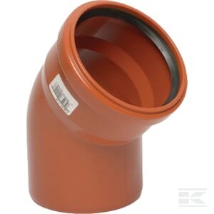 Sulenkite PVC 125 mm x 30° 16151125030