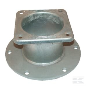 Kvadratinis fl. 8" – apvalus skersmuo 8" 8313000Z