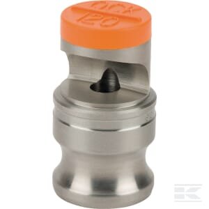 Užliejimo antgalis QCK 025 oranžinis plastikinis TeeJet QCKSS120