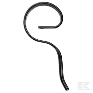 Spyruoklinis noragas 25x8x340mm be smaigalio tinka Rau Kverneland RG00007748