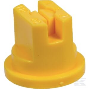 Plokščias ventiliatoriaus antgalis SF 110° 02 geltonas plastikas ASJ SF11002