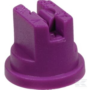 Plokščias ventiliatoriaus antgalis SF 110° 025 purpurinis plastikas ASJ SF110025