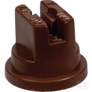 Plokščias ventiliatoriaus antgalis SF 110° 05 rudas plastikas ASJ SF11005