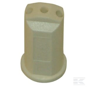 Trąšų antgalis SJ 08 balto plastiko TeeJet SJ308VP