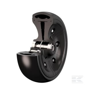 Pusiau pneumatinis ratas SPW300100R