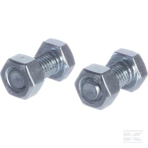 Varžtų paketas 2x M12x25 + veržlės TB92221