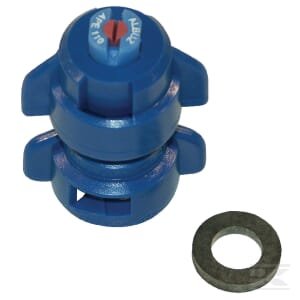 Oro įpurškimo antgalis TD 110° 03 mėlyna keramika Agrotop TD11003