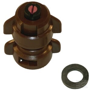 Oro įpurškimo antgalis TD 110° 05 ruda keramika Agrotop TD11005