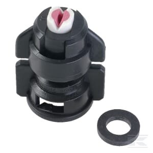 Oro įpurškimo antgalis TD 110° 10 juoda keramika Agrotop TD11010