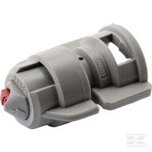 Oro įpurškimo dvigubo ventiliatoriaus antgalis TDHS 110° 06 pilka keramika Agrotop TDHS11006