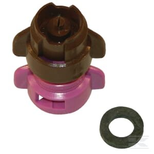 Oro įpurškimo antgalis TDXL 110° 025 violetinis plastikas Agrotop TDXL110025HK