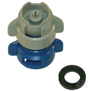 Oro įpurškimo antgalis TDXL 110° 03 mėlynas plastikas Agrotop TDXL11003