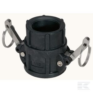 Camlock tipo D 1 1/4" vidinis sriegis polipropilenas 8034305