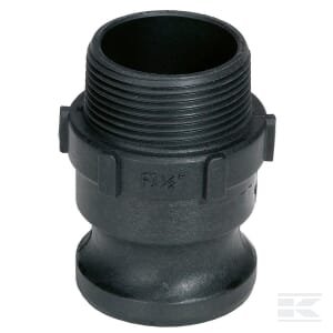 Camlock tipo F 3" išorinis sriegis polipropilenas 8034506