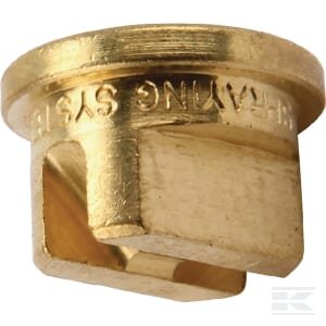 Juostos antgalis TP 110° 03 žalvaris TeeJet TP11003