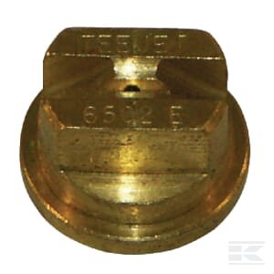 Juostos purkštukas TP 65° 2 žalvarinis TeeJet TP6502E