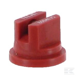 Juostos purkštukas TP 80° 04 raudonas nerūdijančio plieno TeeJet TP8004EVS