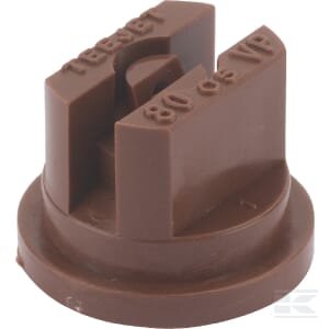 Juostos antgalis TP 80° 05 rudas plastikinis TeeJet TP8005VP