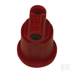 Oro įpurškimo antgalis TTI 110° 04 raudonas plastikinis TeeJet TTI11004VP
